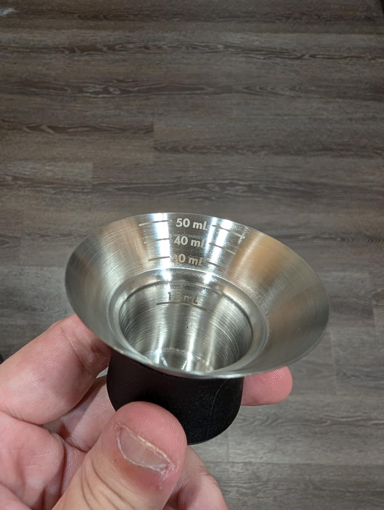 OXO Steel Cocktail Shaker with Strainer, Stainless Finish - 24 oz Capacity customer photo 1
