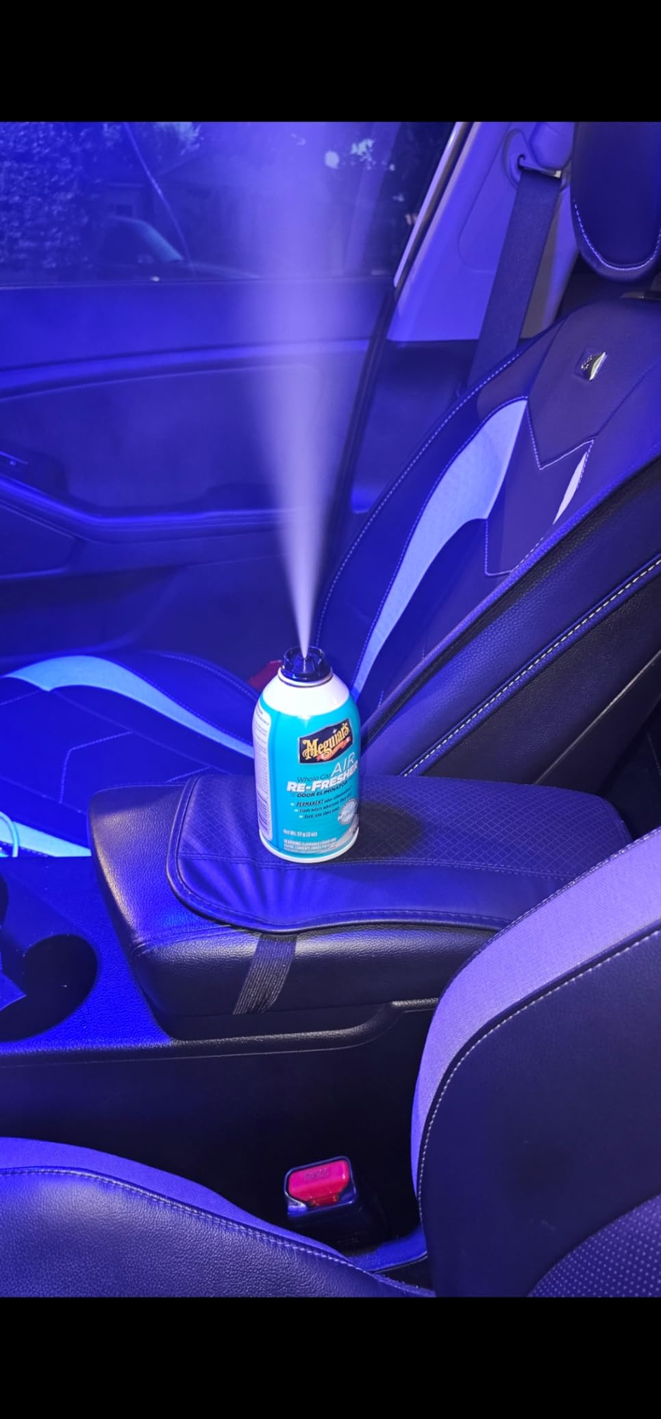 Meguiar’s Whole Car Air Refresher Odor Fighting MIst, New Car Scent, 2 Oz customer photo 1