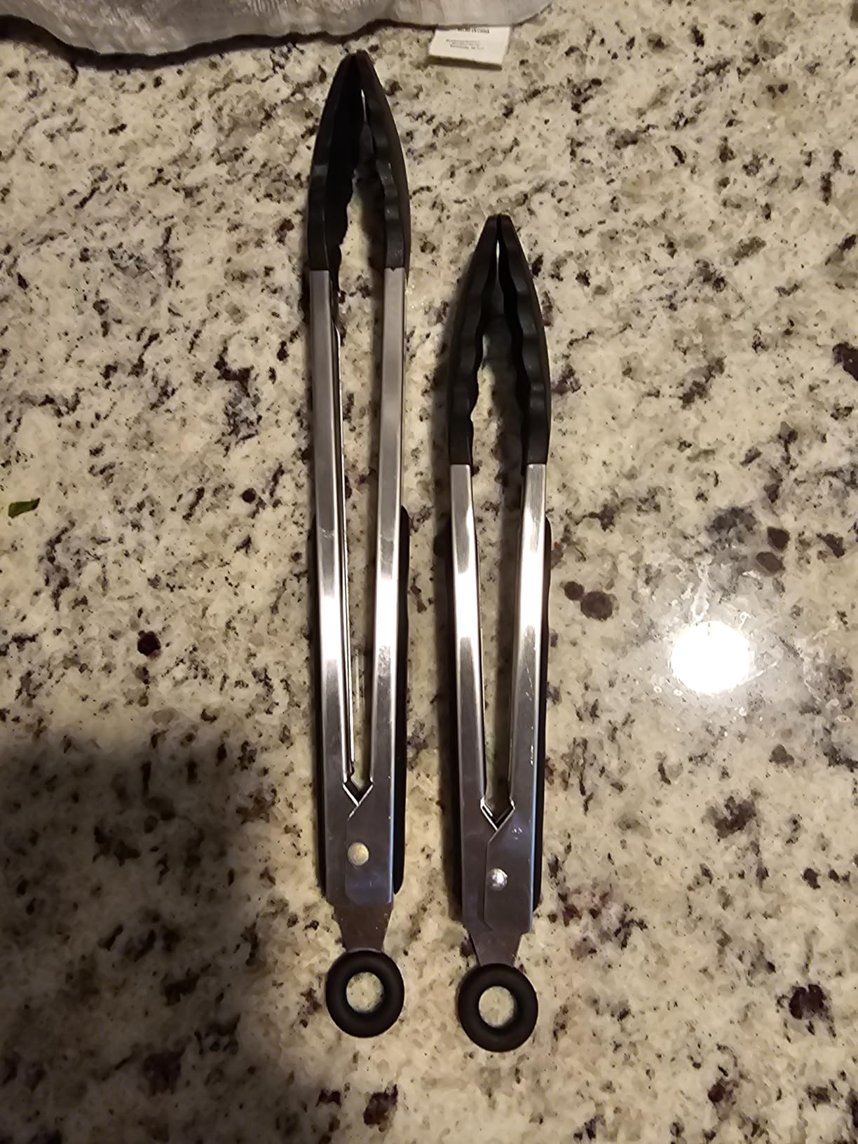 HOTEC Stainless Steel Kitchen Tongs with Silicone Tips, Set of 2-9