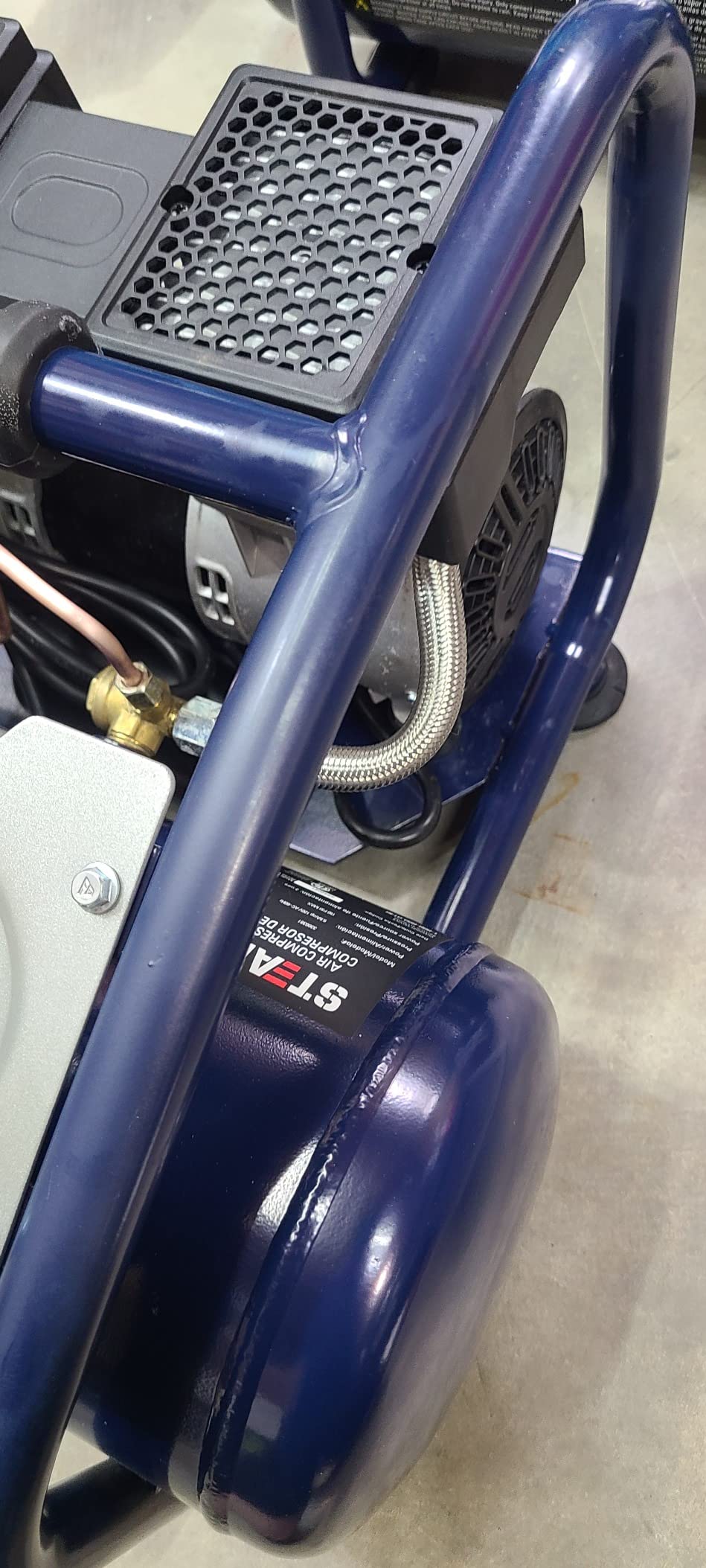 STEALTH Air Compressor 3 Gallon, Quiet Air Compressor, Oil-Free,for Tire Inflator, Auto Repair, Woodwork Nailing (SAQ-1301) customer photo 1