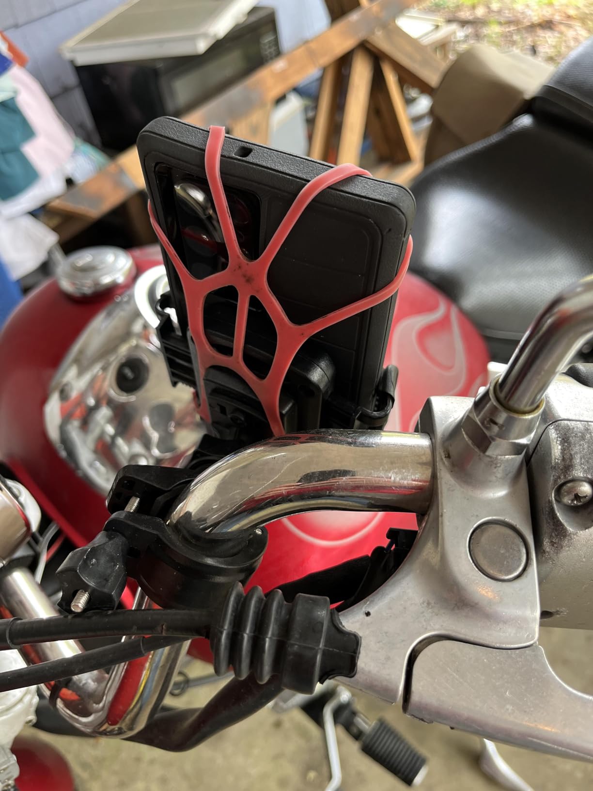 TruActive Premium Bike Phone Mount Holder | Universal Cell Phone Mount for 4