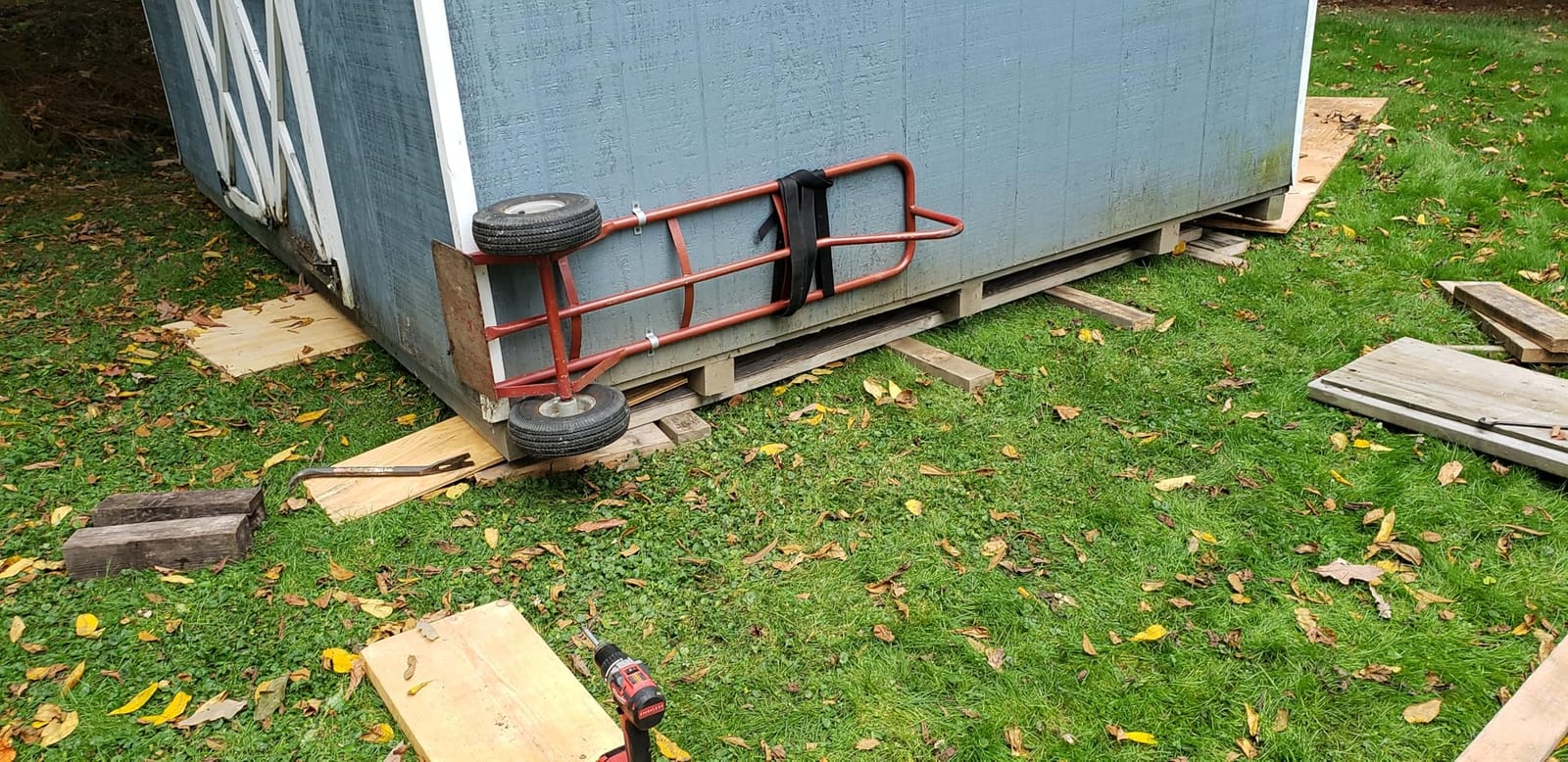 Strongway Steel Hand Truck, 600-Lb. Capacity, 2-Wheel High-Back Frame customer photo 2