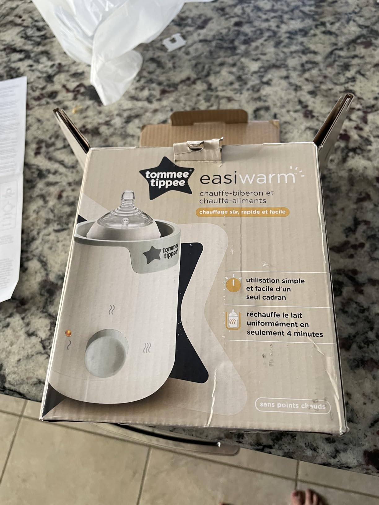 Tommee Tippee Easiwarm Bottle Warmer, Automatic Timer, One-Dial customer photo 2