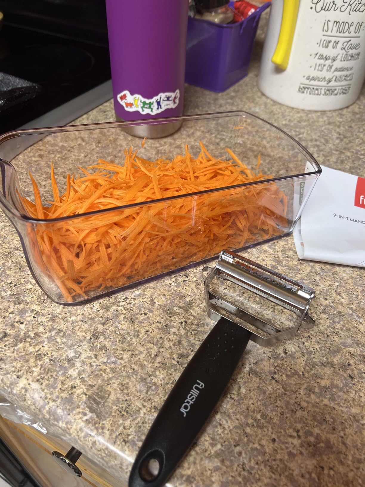 Fullstar Pro Mandoline Vegetable Slicer, Grater & Julienne with Container customer photo 1