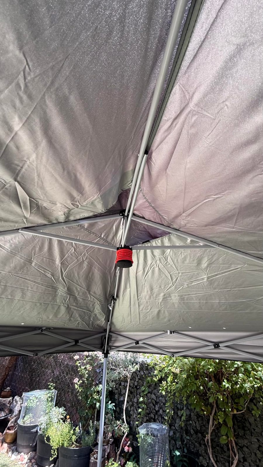 MASTERCANOPY 10x10 Durable Pop Up Canopy Tent with Roller Bag, White customer photo 1