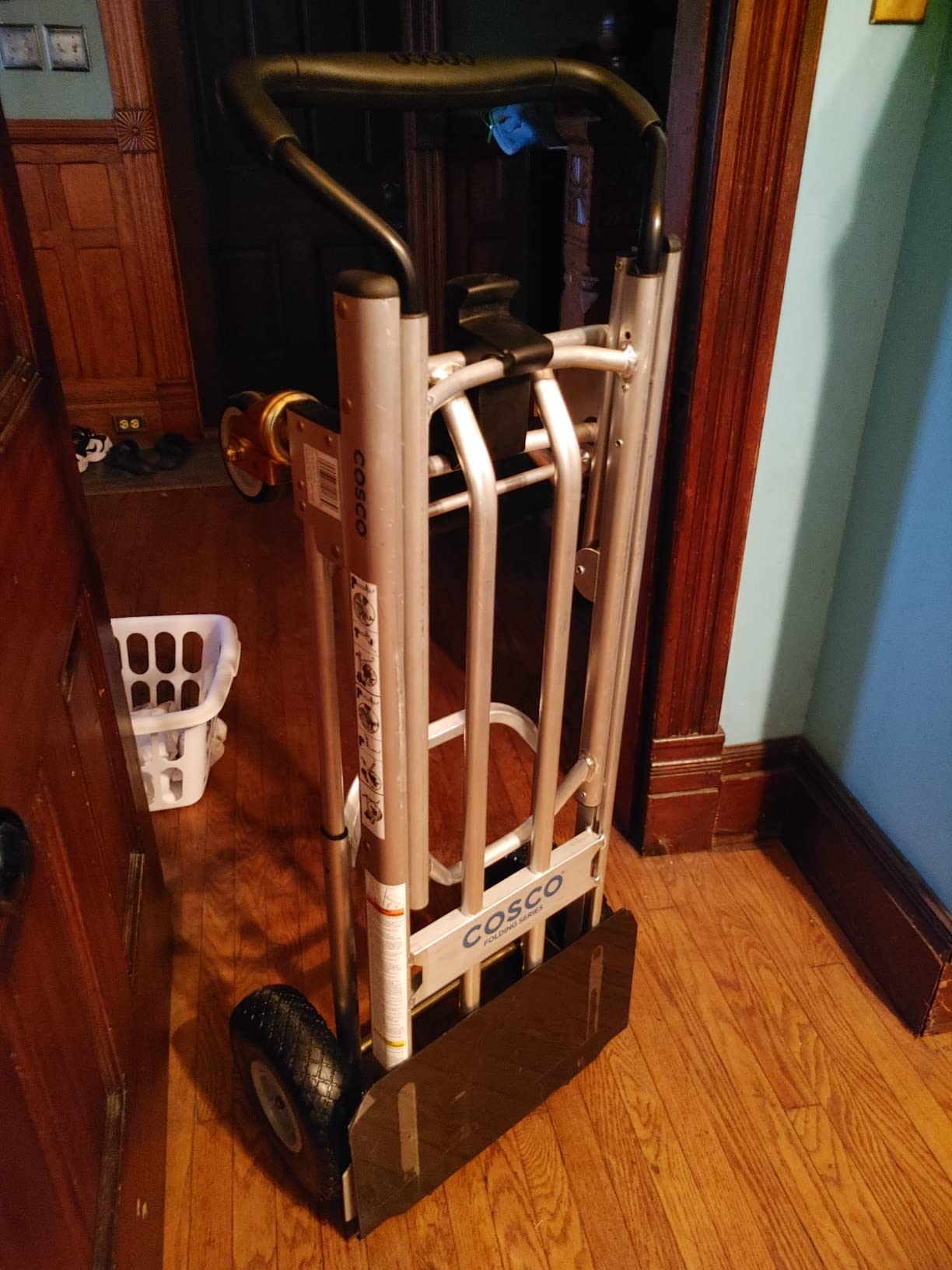 COSCO 4-in-1 Folding Series Hand Truck with Flat-Free Wheels customer photo 1