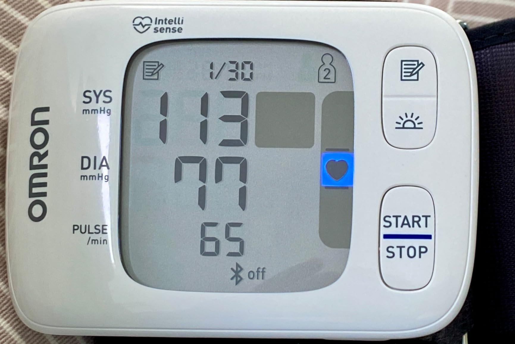 OMRON Gold Wireless Wrist Blood Pressure Monitor for Home Use customer photo 1