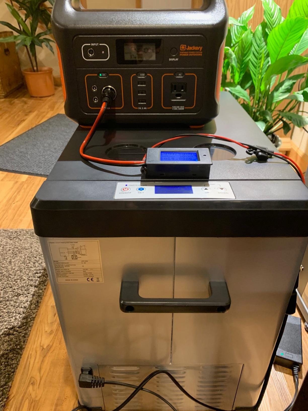 Jackery Explorer 500 v2 Portable Power Station, 512Wh, 500W AC, LiFePO4 Battery, 1000W Surge, 14 lbs Lightweight, AC Cable Included, Solar Generator customer photo 2