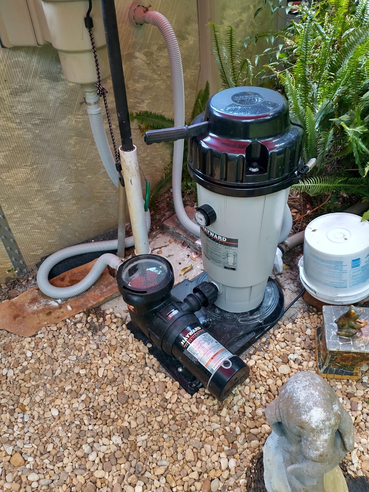 Hayward Perflex Diatomaceous Earth Filter Pump System for Above Ground Pool customer photo 1