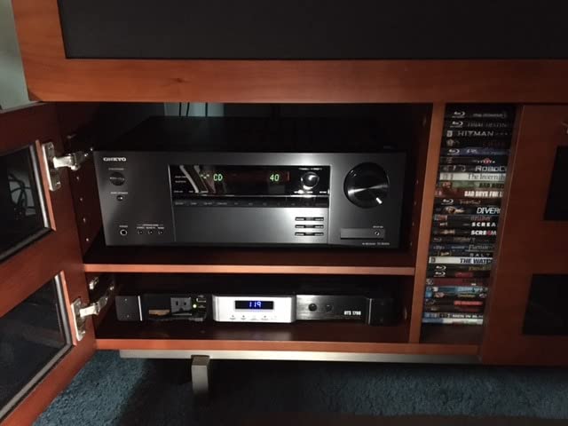 Onkyo TX-SR494 4K Ultra HD Dolby Atmos AV Receiver - 2019 Model customer photo 2
