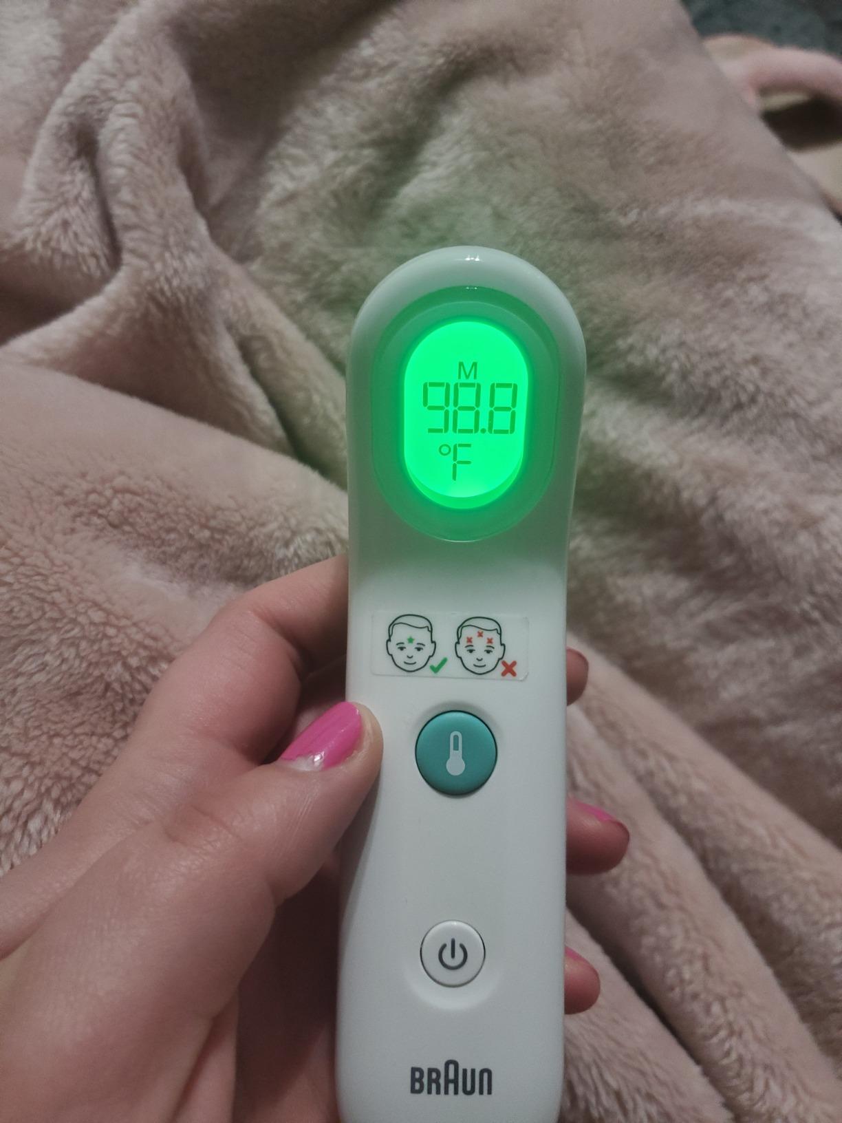 Braun Sensian Contact 5 Forehead Thermometer customer photo 1