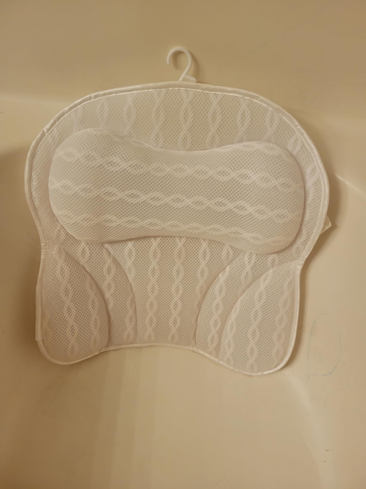 Bath Pillow - Bath Pillows for Tub Neck & Back Support, Luxury Bathtub Pillows for Head & Neck, Soaking, Bubble Bath & Spa, Bathtub Accessories for Women - Gifts for Women,Wife,Girlfriend,Best Friend customer photo 2