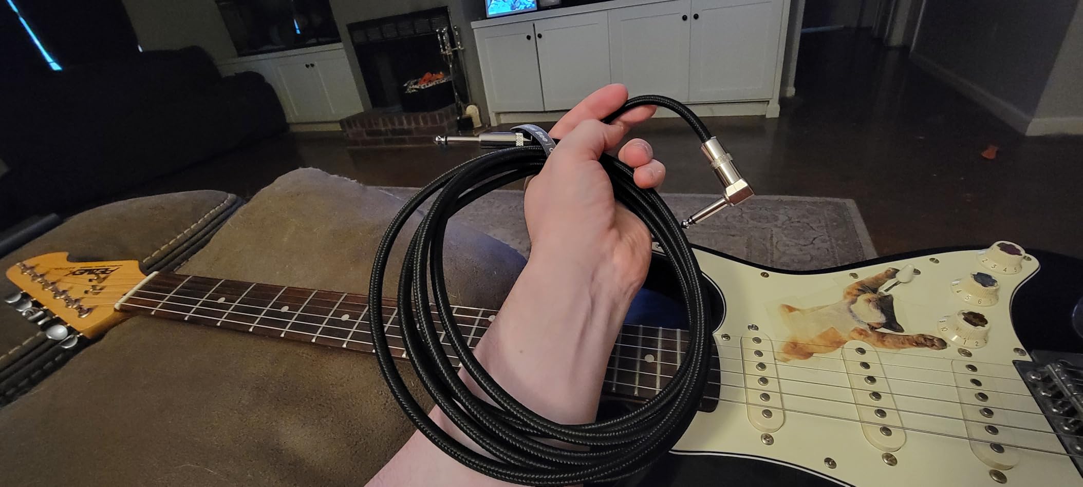 New Bee Guitar Cable 10ft Electric Instrument Bass AMP Cord customer photo 1