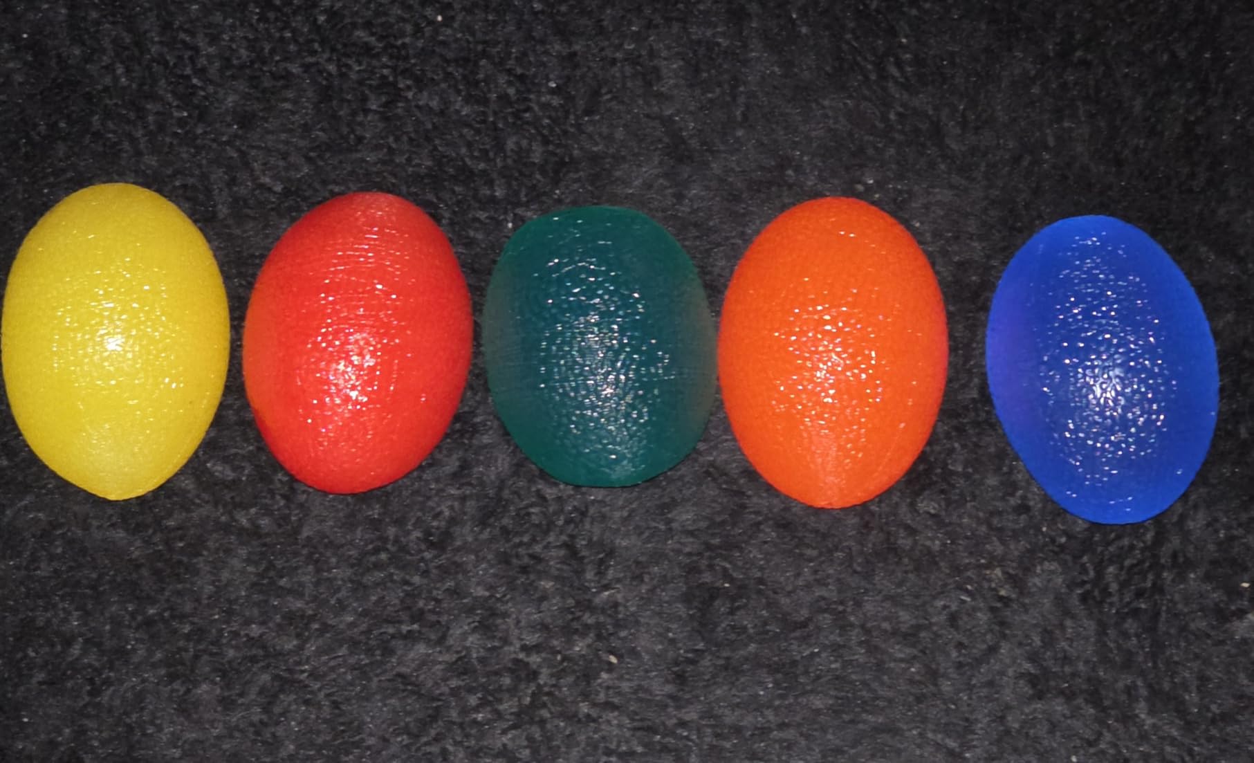 Squeeze Balls for Hand Therapy, Exercise, Arthritis - Grip Strengthener Occupational Equipment for Finger, Wrist, Carpal Tunnel, Pain Relief, Stress - Resistance Strength Squeezing Egg Trainer customer photo 2