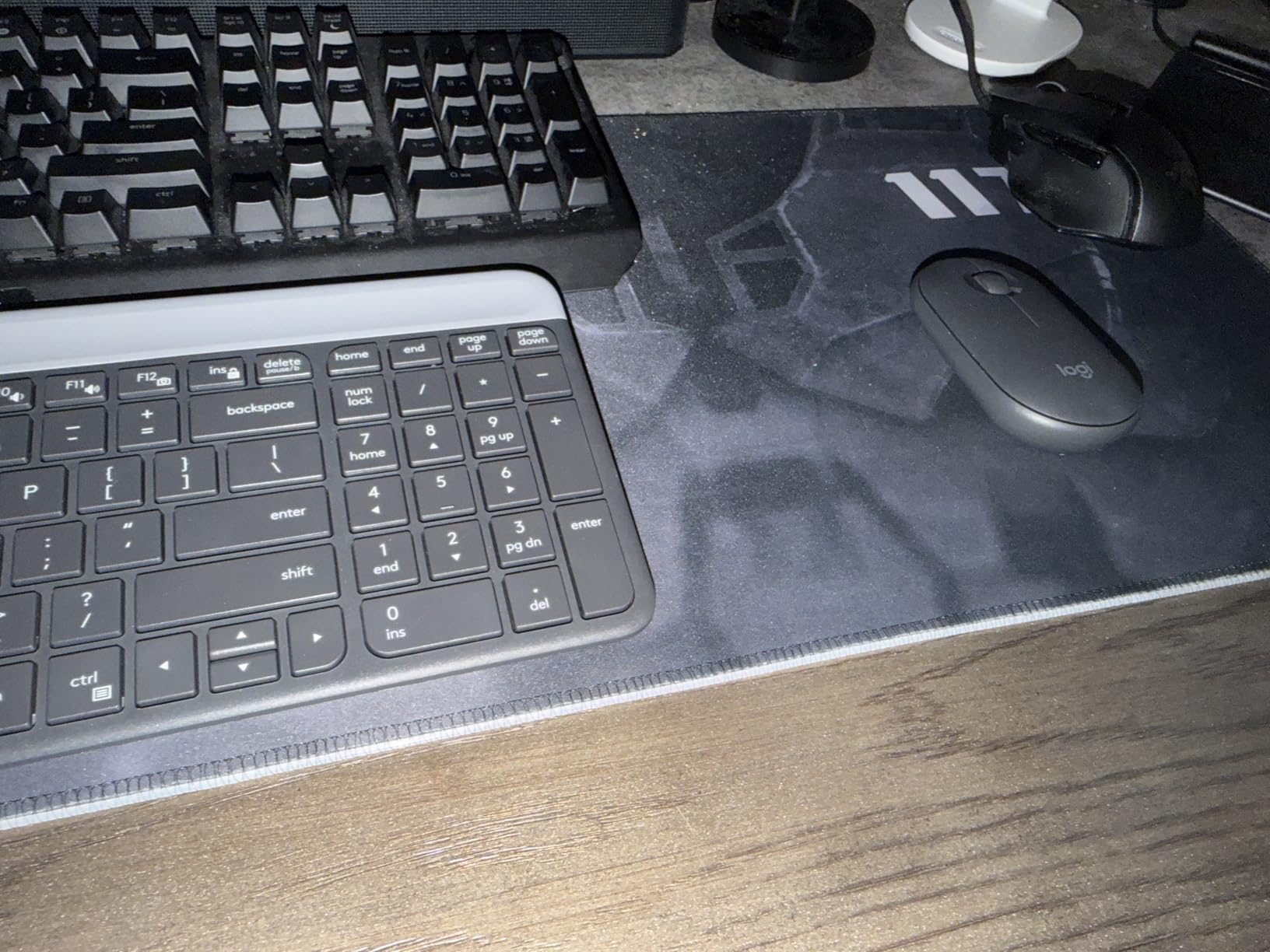 Logitech MK470 Slim Wireless Combo Compact Keyboard and Mouse - Graphite customer photo 1