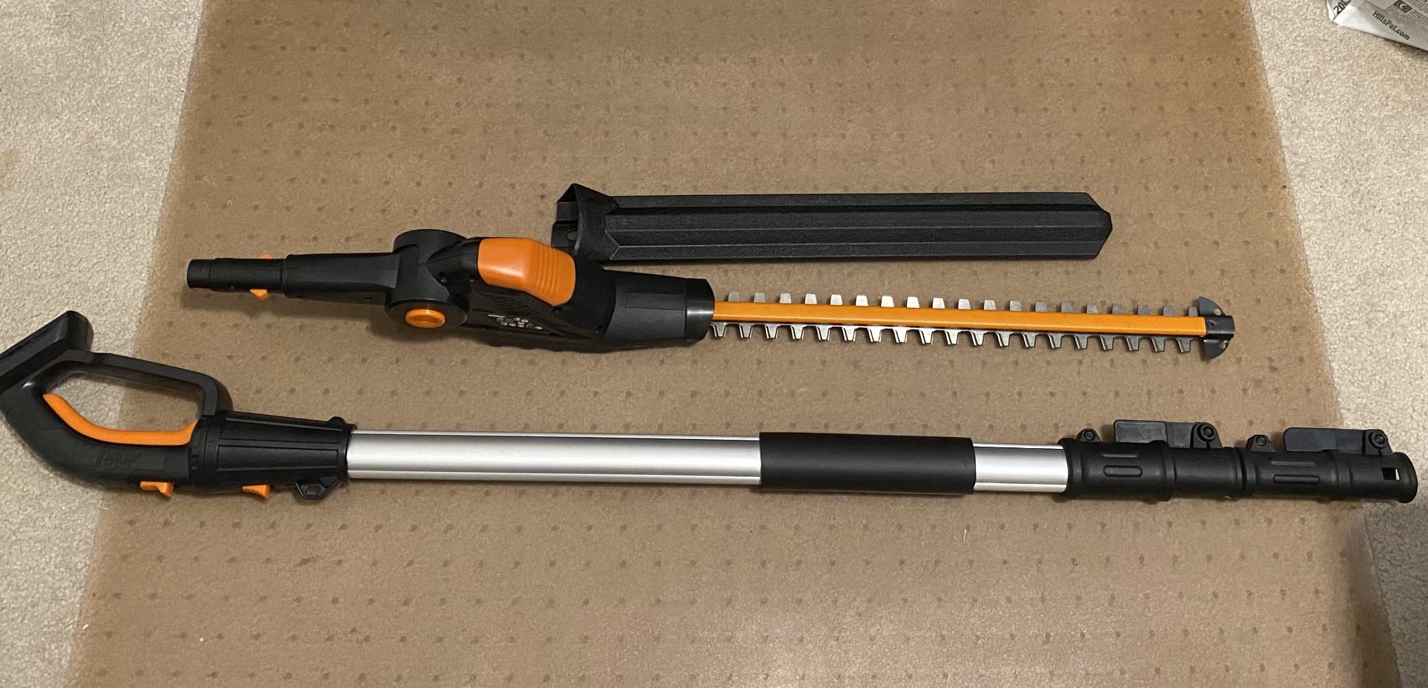 WORX WG252 20V 2-in-1 Attachment Capable Hedge Trimmer | 20