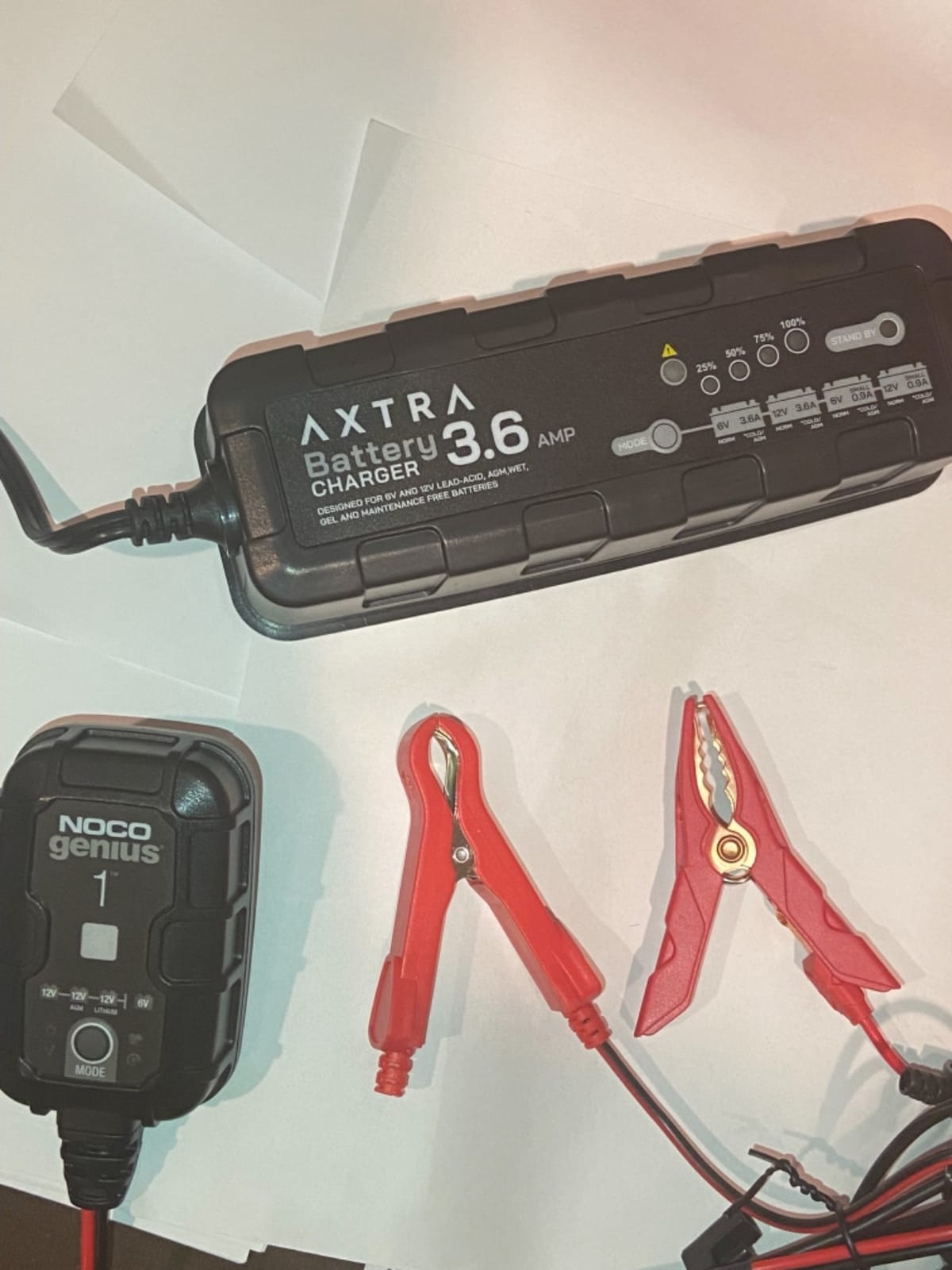 NOCO GENIUS1 1A 6/12V Smart Battery Charger, Trickle Charger & Maintainer customer photo 1