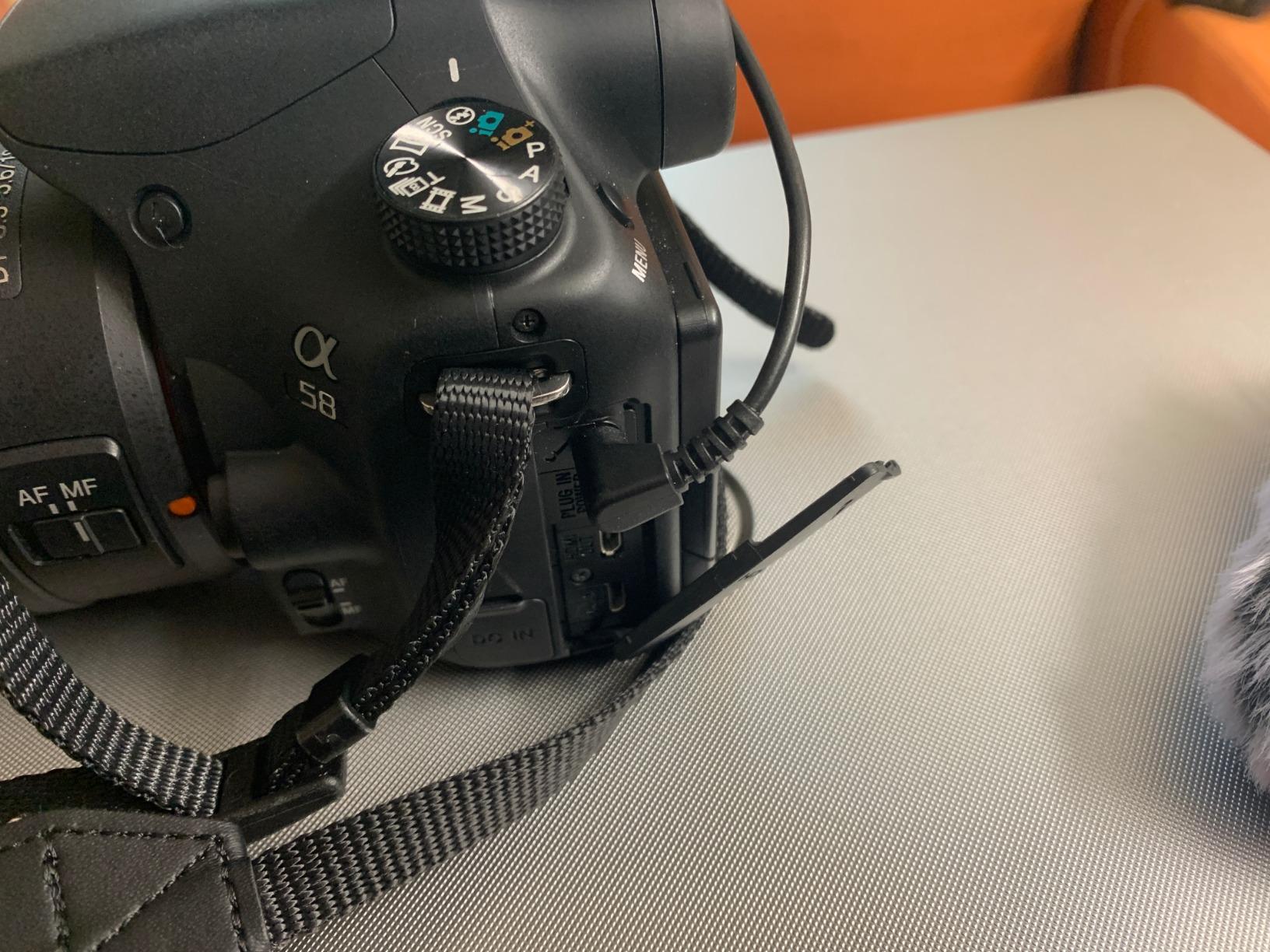 Camera Microphone, Video Microphone for DSLR Close Interview Shotgun Mic for Canon Nikon Sony Fuji Mic with Windscreen, Compatible with Camera with 3.5mm (1/8