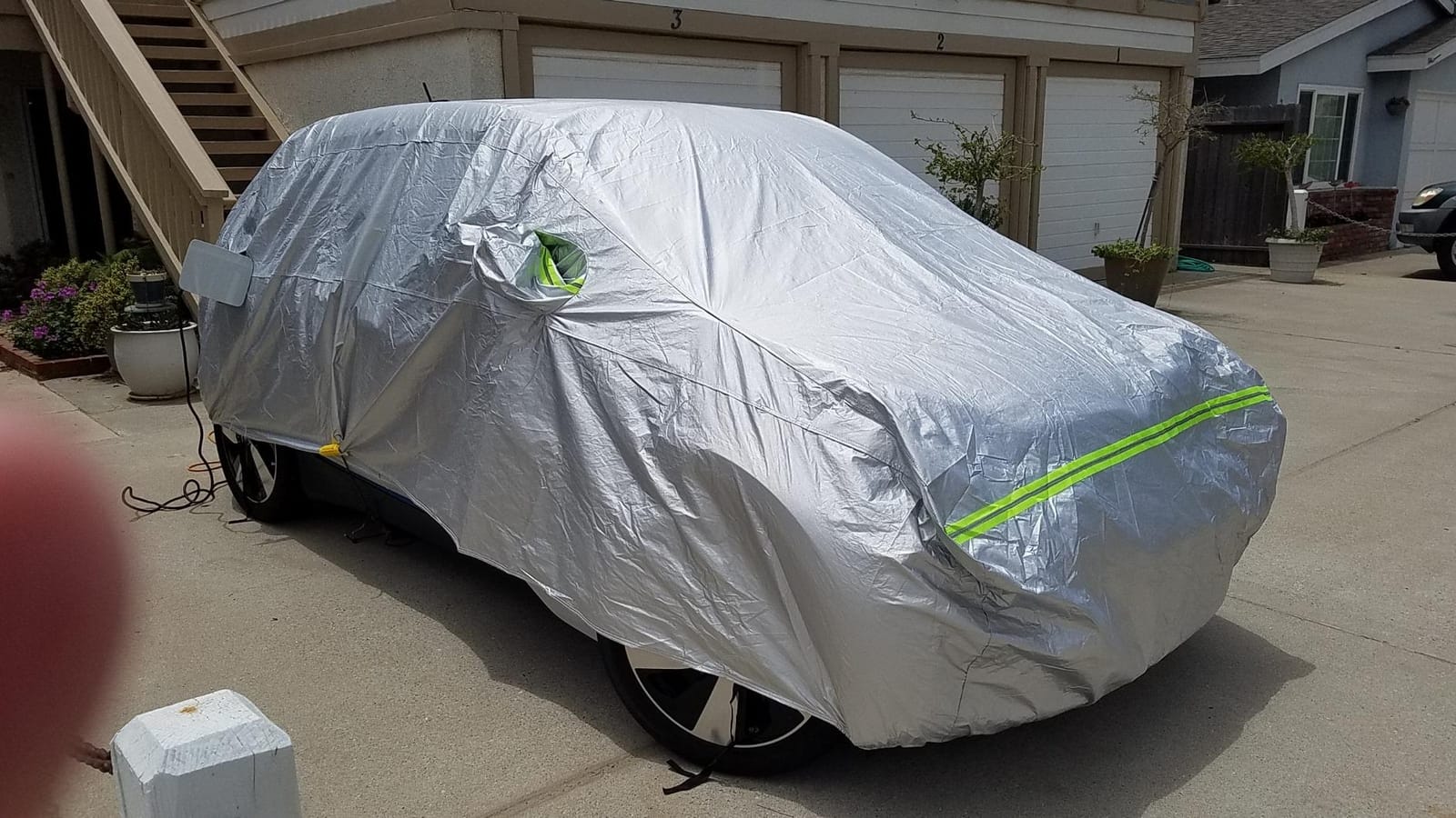 Favoto Car Cover Waterproof All Weather Windproof for SUV 188-198 Inches customer photo 1