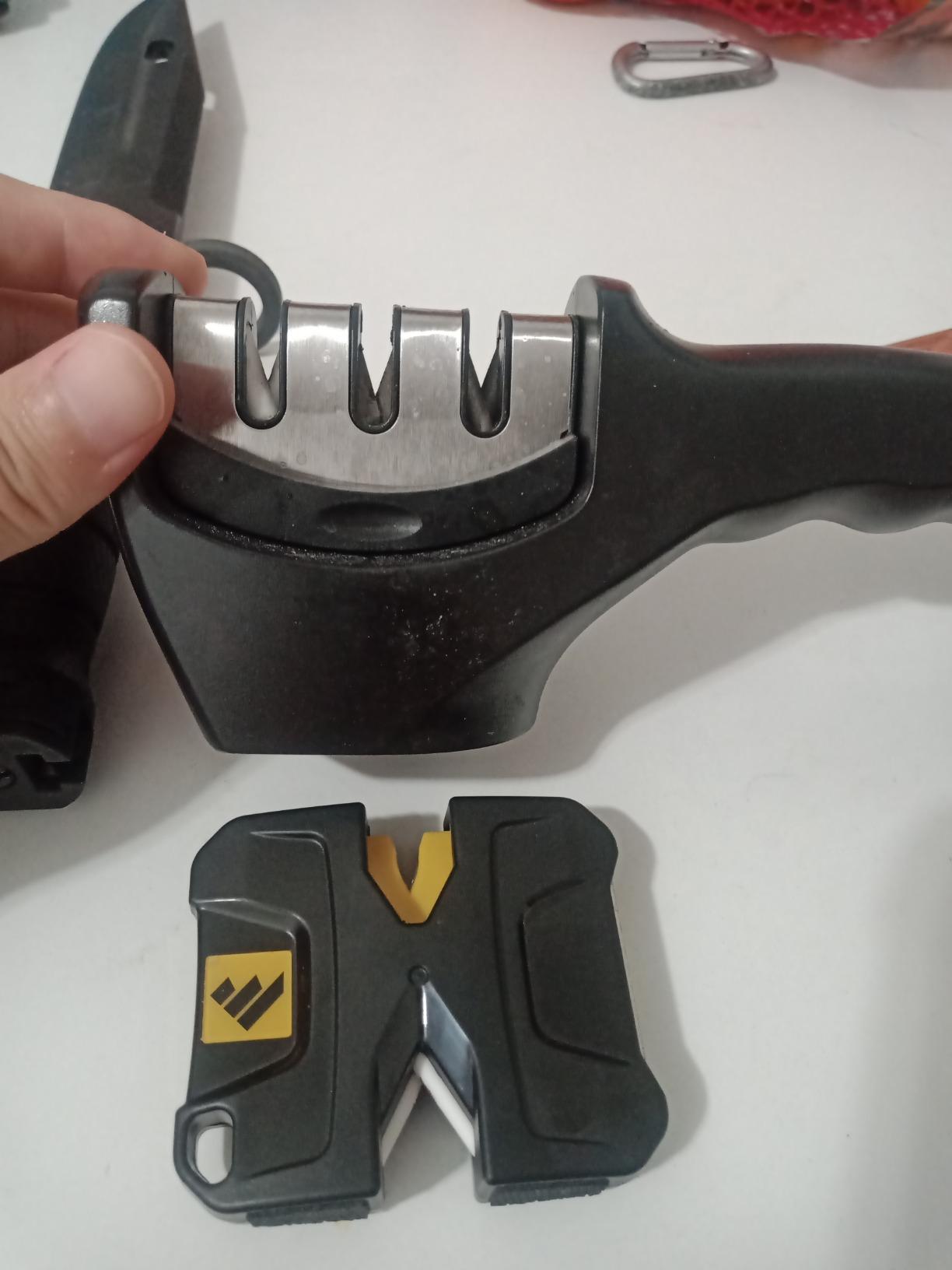 Work Sharp Portable Pivot Knife Sharpener, WSEDCPVT EDC Black customer photo 2