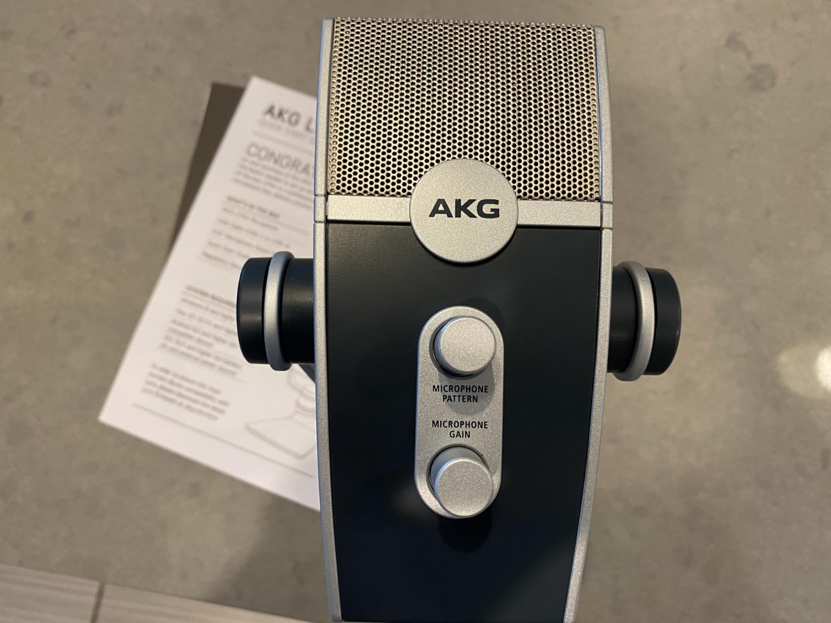 AKG Pro Audio Lyra Ultra-HD USB C Microphone for Recording, Streaming, Gaming, Podcasting, ASMR on PC and Mac, Condenser Mic customer photo 1