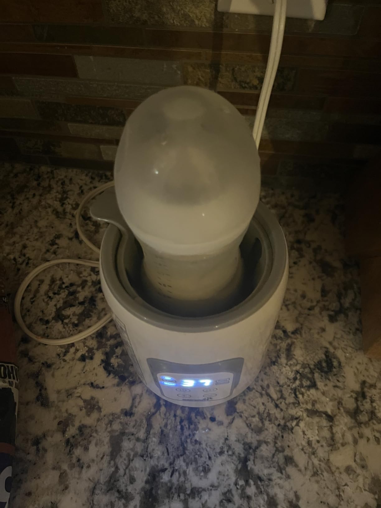 Grownsy 8-in-1 OG Fast Bottle Warmer with Timer, Gray customer photo 1