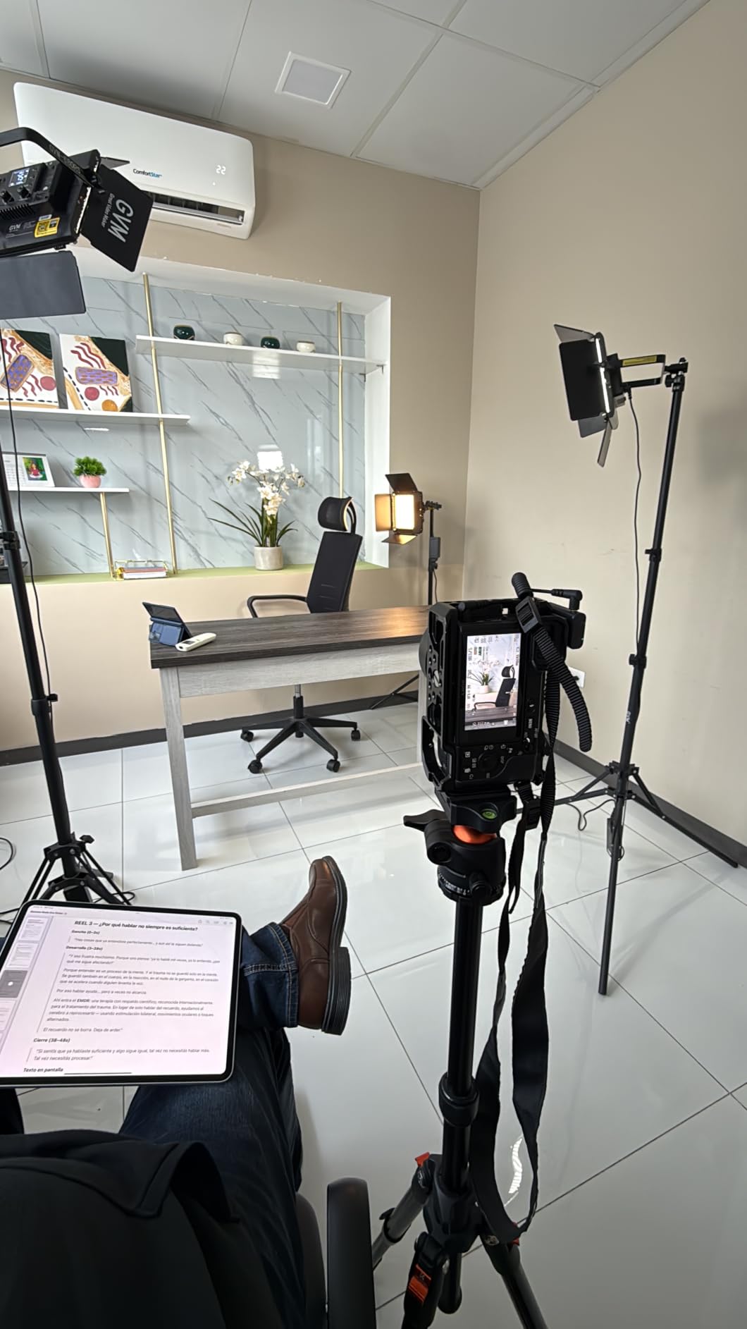 GVM RGB LED Panel Video Light, Photography Lighting with APP Control, 800D Video Lighting Kit for YouTube Studio, Gaming, Streaming, Conference, 8 Kinds of Scene Lights, CRI 97, 2 Packs customer photo 2