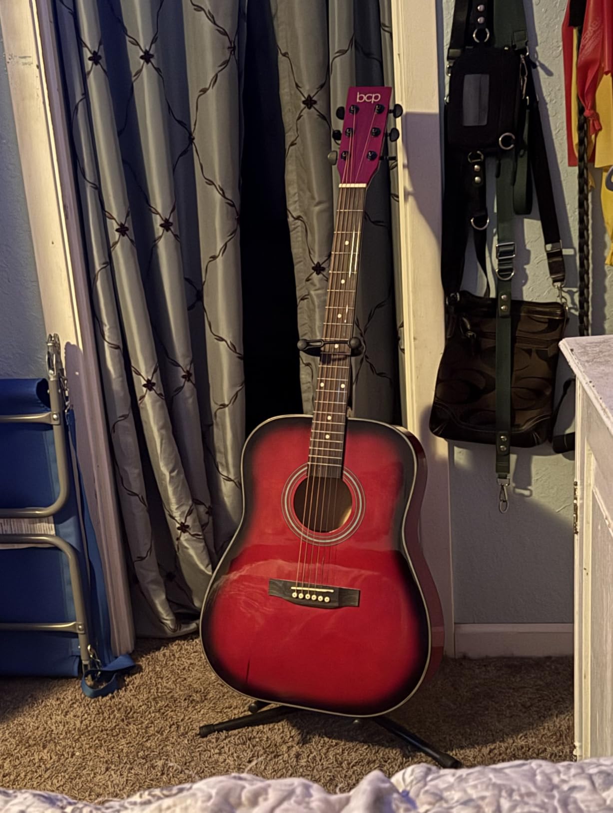 Best Choice Products 41in Full Size Beginner All Wood Acoustic Guitar Starter Set w/Gig Bag, Strap, Capo, Strings, Picks - Sunburst customer photo 1