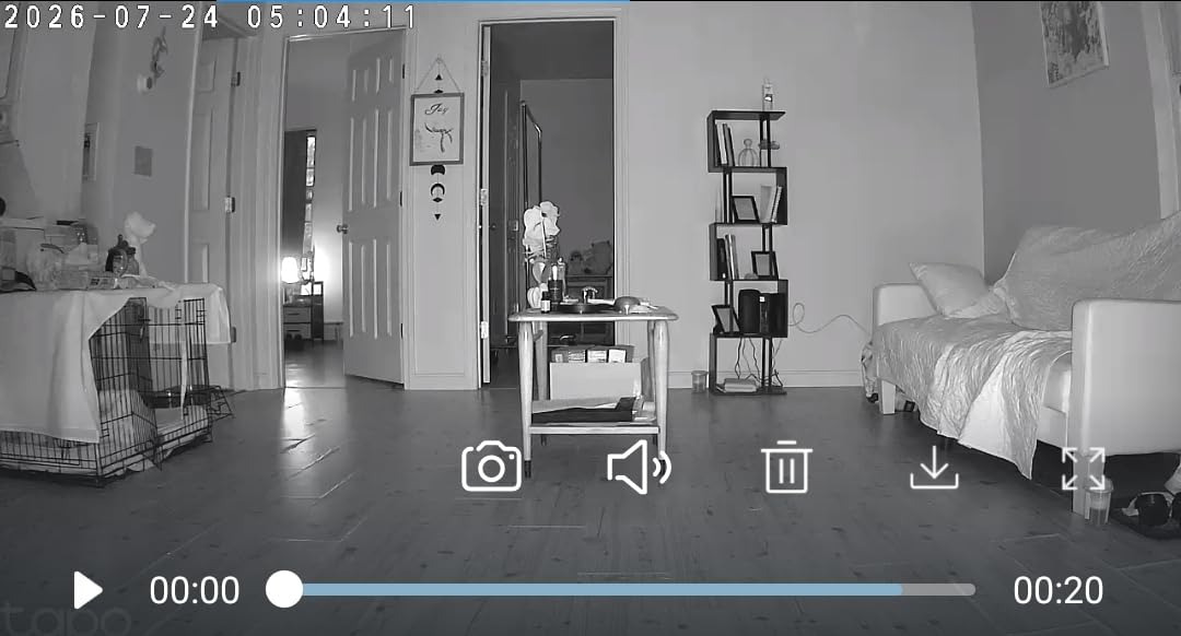 TP-Link Tapo Pan/Tilt Security Camera for Baby Monitor, Pet Camera w/Motion Detection, 1080P, 2-Way Audio, Night Vision, Cloud & SD Card Storage, Works with Alexa & Google Home (Tapo C200) customer photo 2