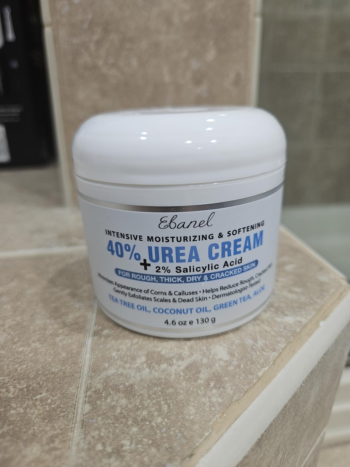 Ebanel Urea Cream 40% plus Salicylic Acid 2% for Dry Cracked Feet Skin customer photo 1