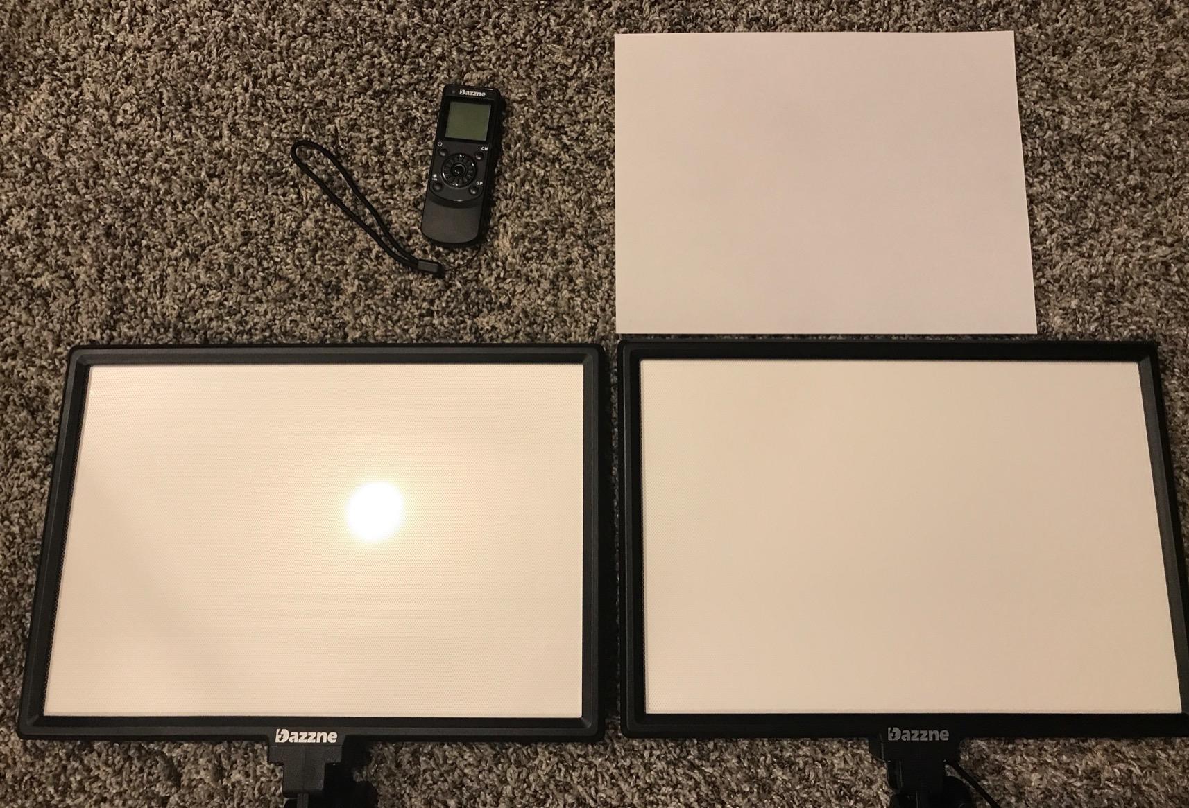 D50 LED Video Light Panel Lights 15.4