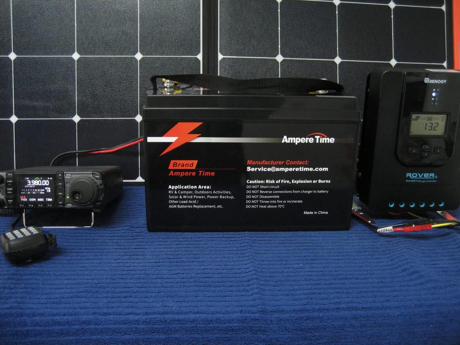 LiTime 12V 100Ah Group 31 LiFePO4 Deep Cycle Battery for RV Marine Solar customer photo 2