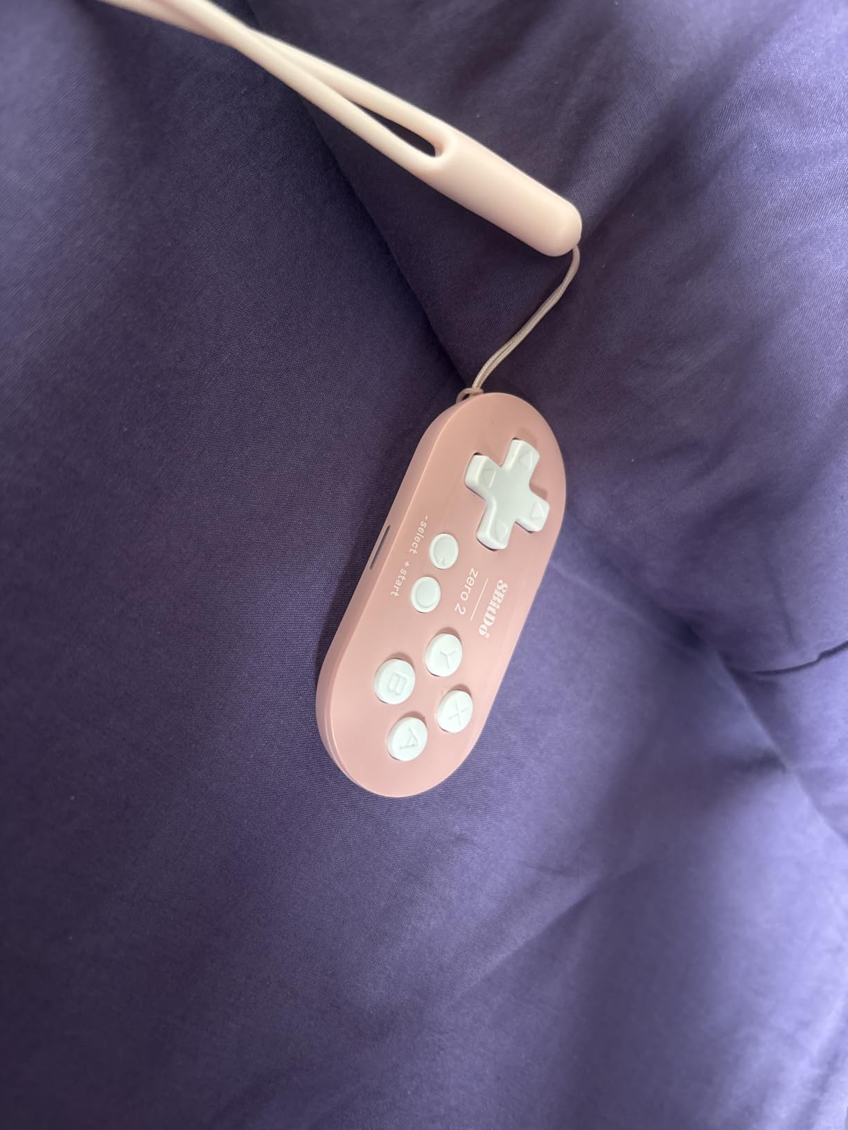 Nargos 8Bitdo Zero 2 Bluetooth Key Chain Sized Mini Controller for Nintendo Switch 1/2, Windows and Android (Yellow Edition) customer photo 2