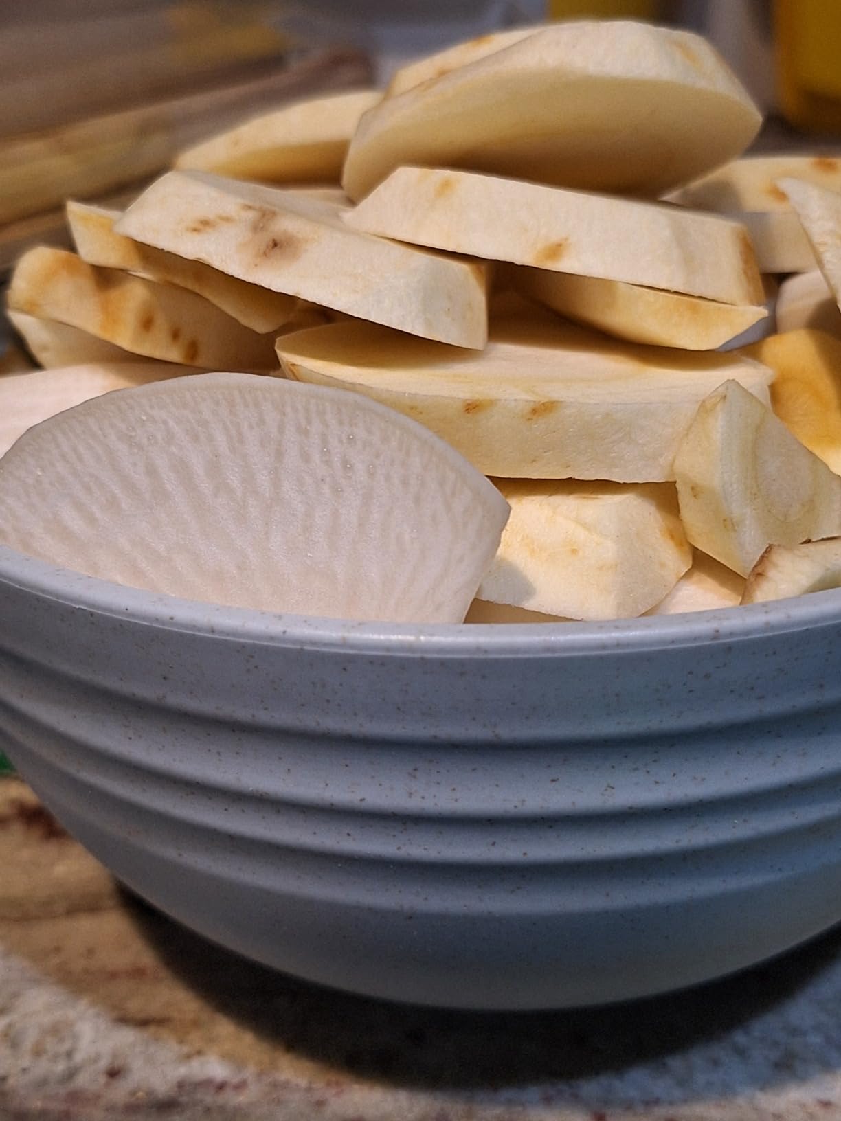 ONCE FOR ALL Safe Mandoline Slicer Kitchen, All in 1 Vegetable Slicer, Gray customer photo 1