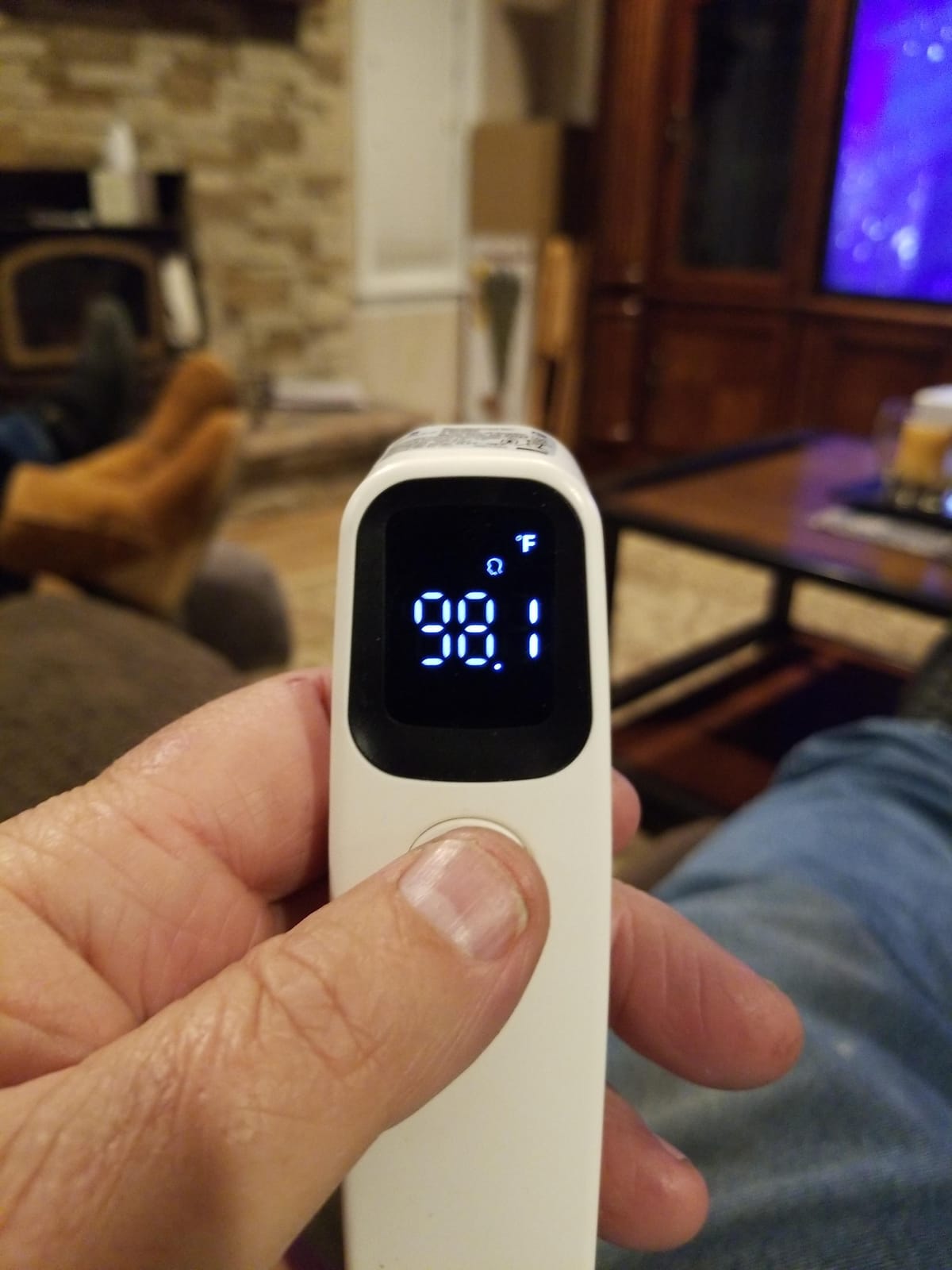 Medical Grade No-Touch Forehead Thermometer customer photo 2