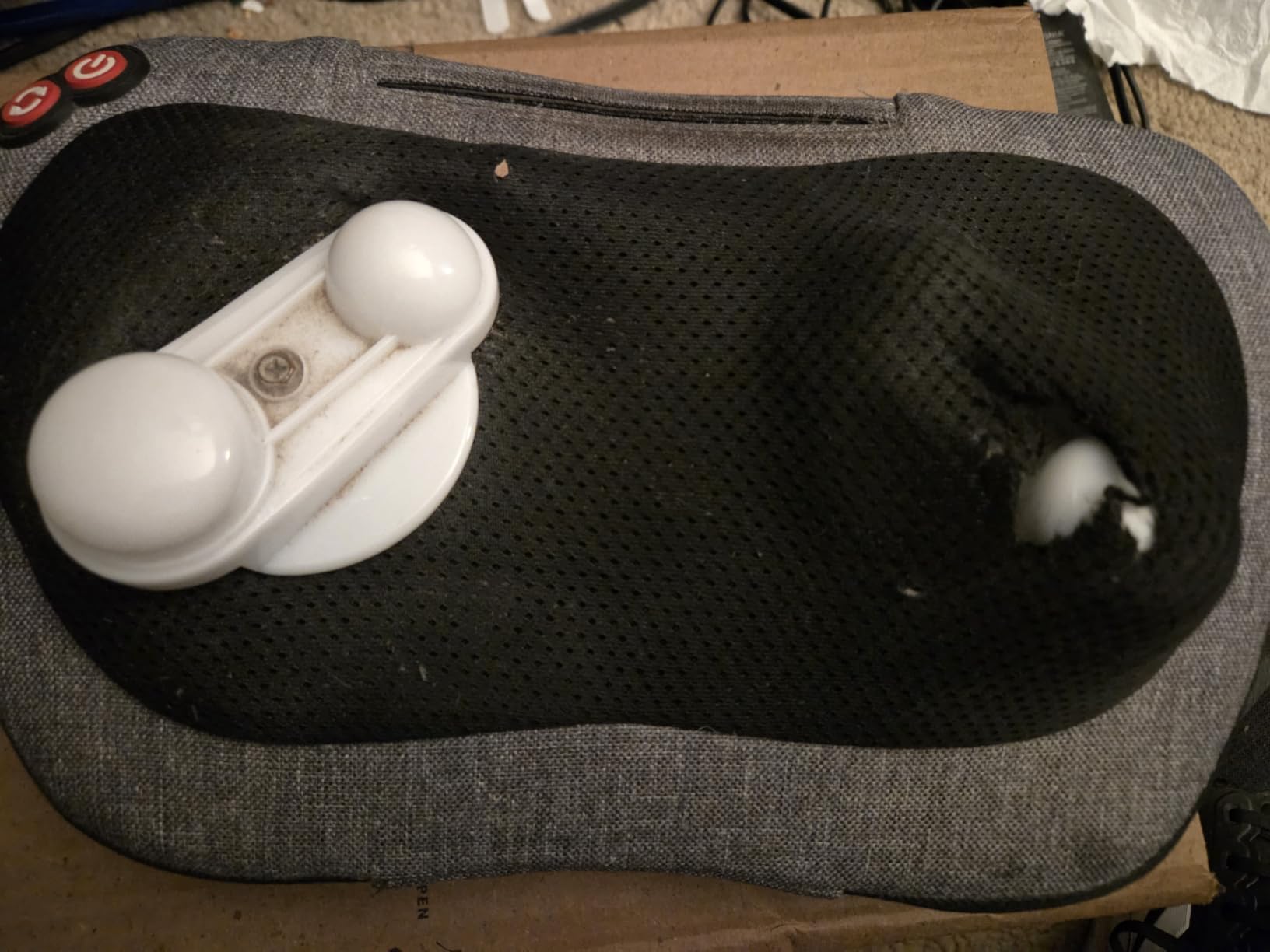VIKTOR JURGEN Shiatsu Back Massager with Heat, Deep Tissue for Pain Relief customer photo 2