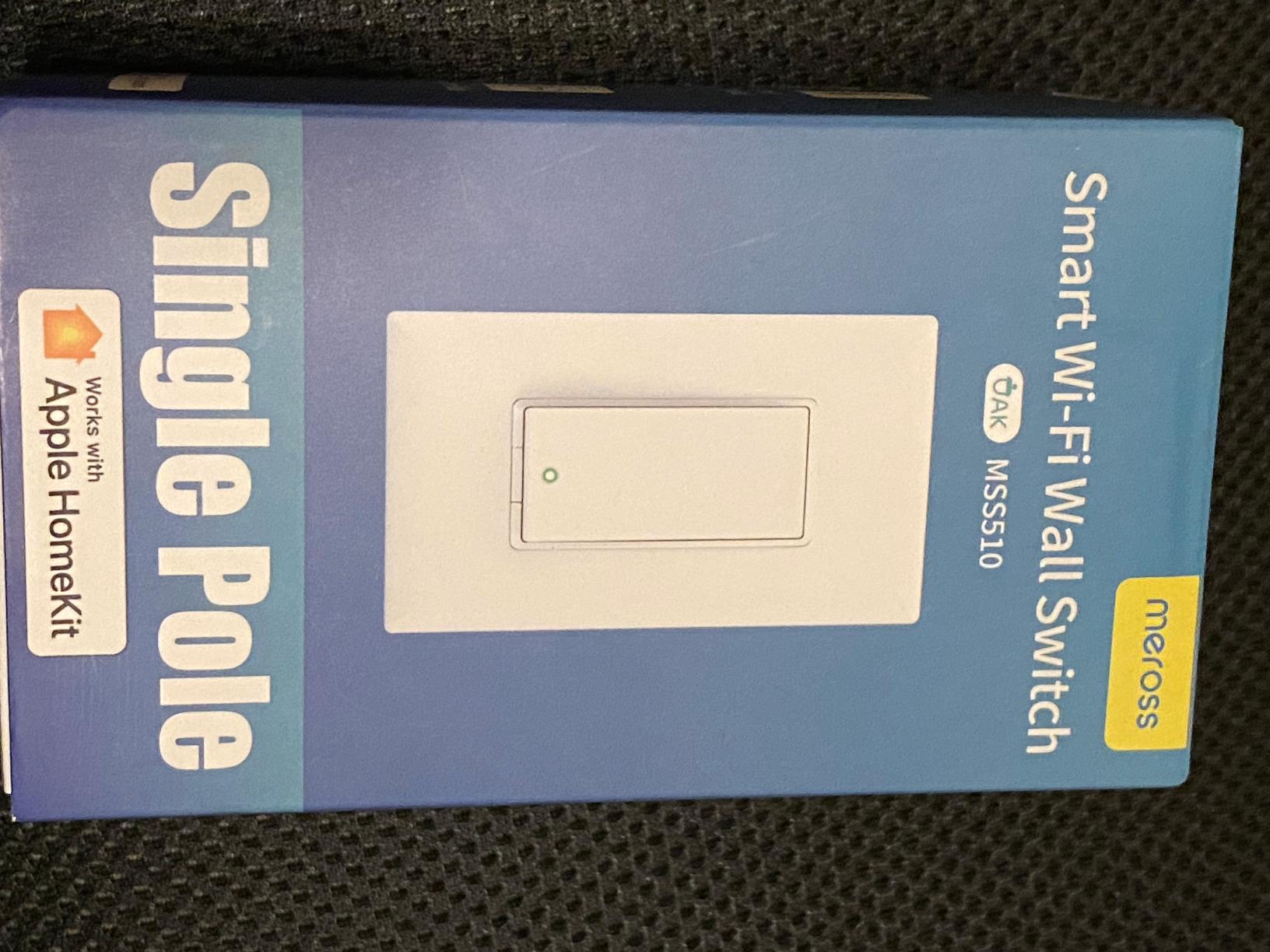 meross Smart Light Switch Single Pole, Supports HomeKit, Wi-Fi Light Switch | 1 Pack, Voice & Remote Control, Schedule, Supports Apple HomeKit, Siri, Alexa, Google Assistant & SmartThings, 2.4GHz Wi-Fi customer photo 2