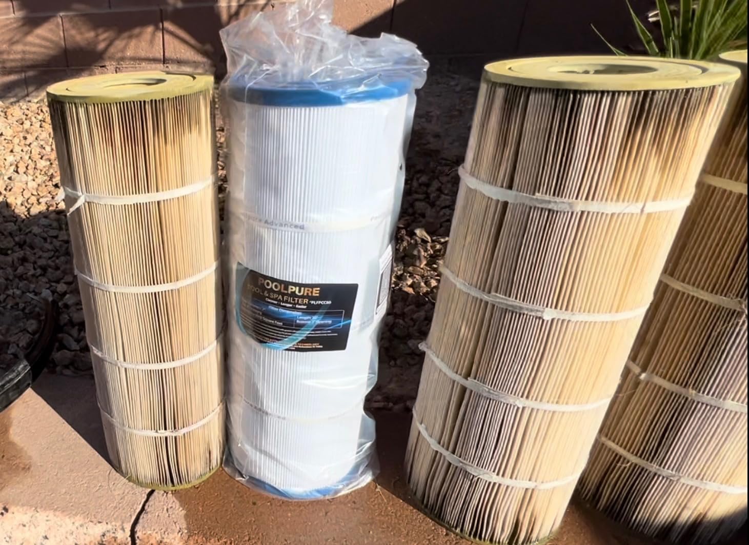POOLPURE PLFPCC80 Pool Filter Replaces Pentair CCP320, Pleatco PCC80-PAK4 customer photo 2