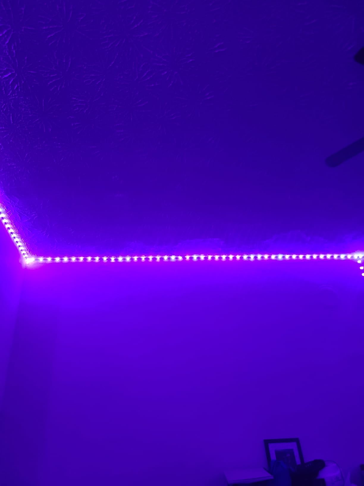 DAYBETTER SMD 5050 Remote Control Led Strip Lights 20ft, RGB Color Changing Led Strip with Remote Control for Room, Bedroom, Suitable for Home Decor, Living Room, Kitchen, Home Party Decoration, 24V customer photo 1