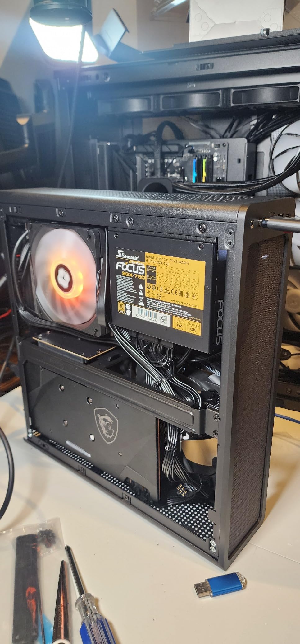 ASRock B550M-ITX/AC Supports 3rd Gen AMD AM4 Ryzen™ / Future AMD Ryzen™ Processors motherboard Mini ITX customer photo 1
