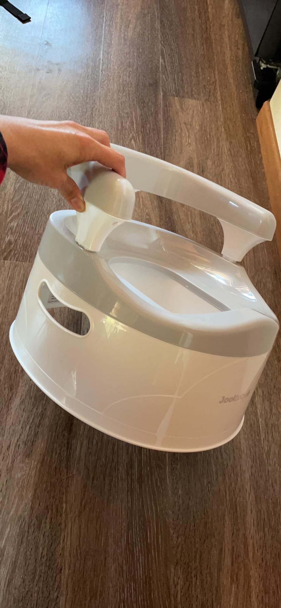 Jool Baby Potty Chair for Toddler Toilet Training - Splash Guard & Back Support (Pink) customer photo 2