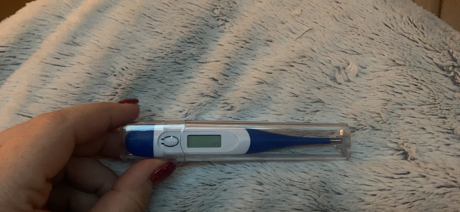 Boncare Digital Thermometer for Adults, Kids & Babies, Dark Blue customer photo 2