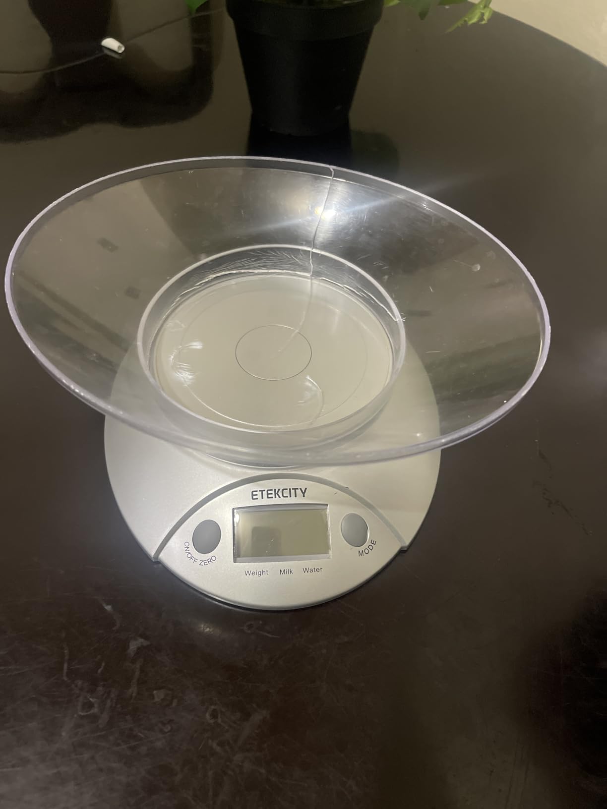 Etekcity 0.1g Food Kitchen Scale, Bowl, Digital Grams and Ounces for Weight Loss, Dieting, Baking, Cooking, and Meal Prep, 11lb/5kg, Stainless Steel Silver customer photo 1