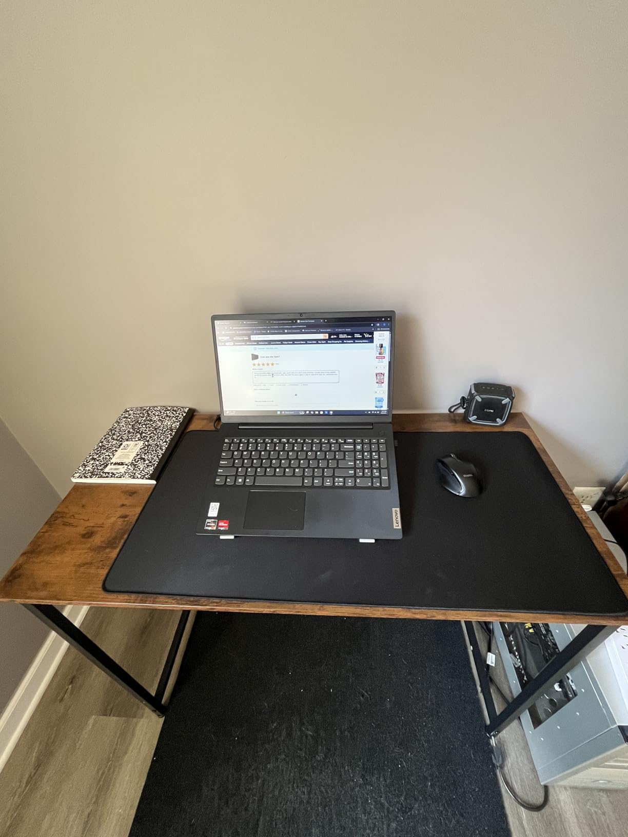 Large Gaming Mouse Pad, Extra Large Big Mouse Pad with Stitched Edge customer photo 1