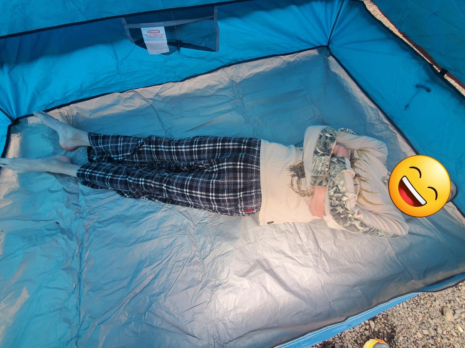 Camping Tent 2-4 Person, Waterproof Windproof Tent with Rainfly Easy Set up-Portable Dome Tents for Camping… customer photo 1
