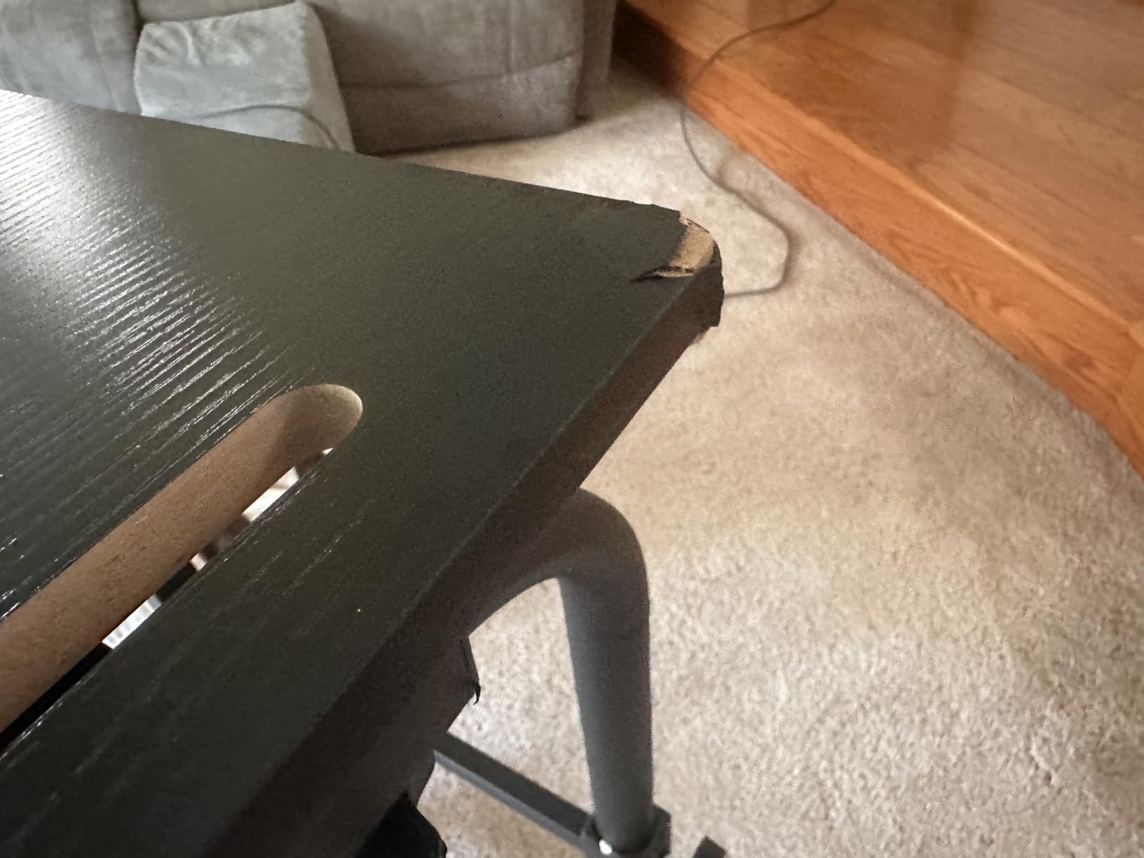 Overbed Laptop Cart Over The Bed Table with Wheels Adjustable Bed Hospital customer photo 2