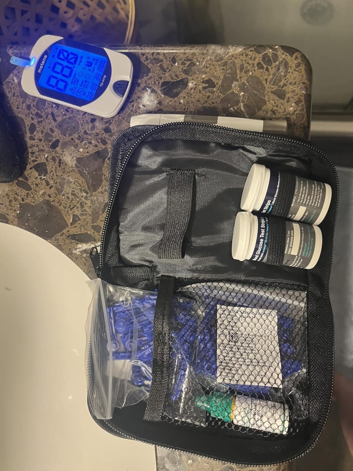 Metene TD-4116 Blood Glucose Monitor Kits, Blood Sugar Testing Kit, HSA/FSA customer photo 1
