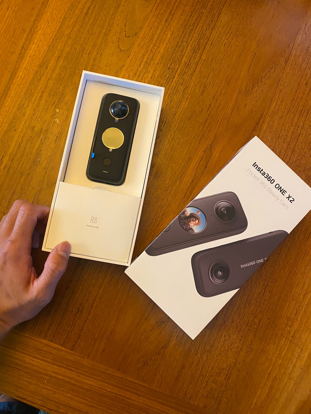 Insta360 ONE X2 360 Degree Waterproof Action Camera, 5.7K 360, Stabilization, Touch Screen, AI Editing, Live Streaming, Webcam, Voice Control customer photo 1
