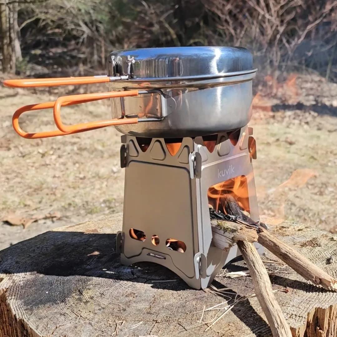 Kuvik Titanium Wood Stove - Ultralight and Compact Stove for Backpacking customer photo 1