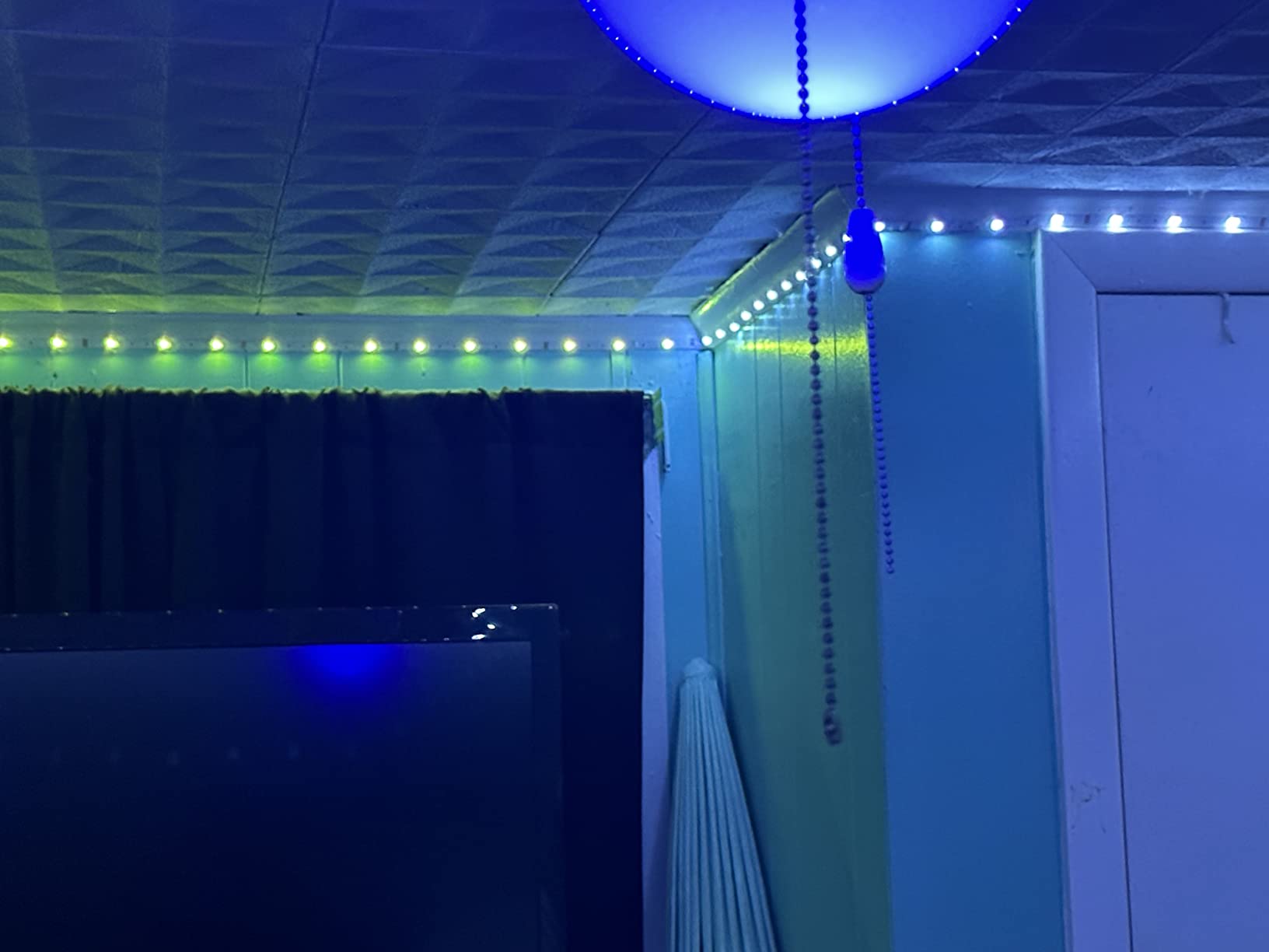 DAYBETTER Smart WiFi Led Lights 100ft, Tuya App Controlled Led Strip Lights, Work with Alexa and Google Assistant, Timer Schedule, Color Changing Led Lights for Bedroom Party Kitchen customer photo 2